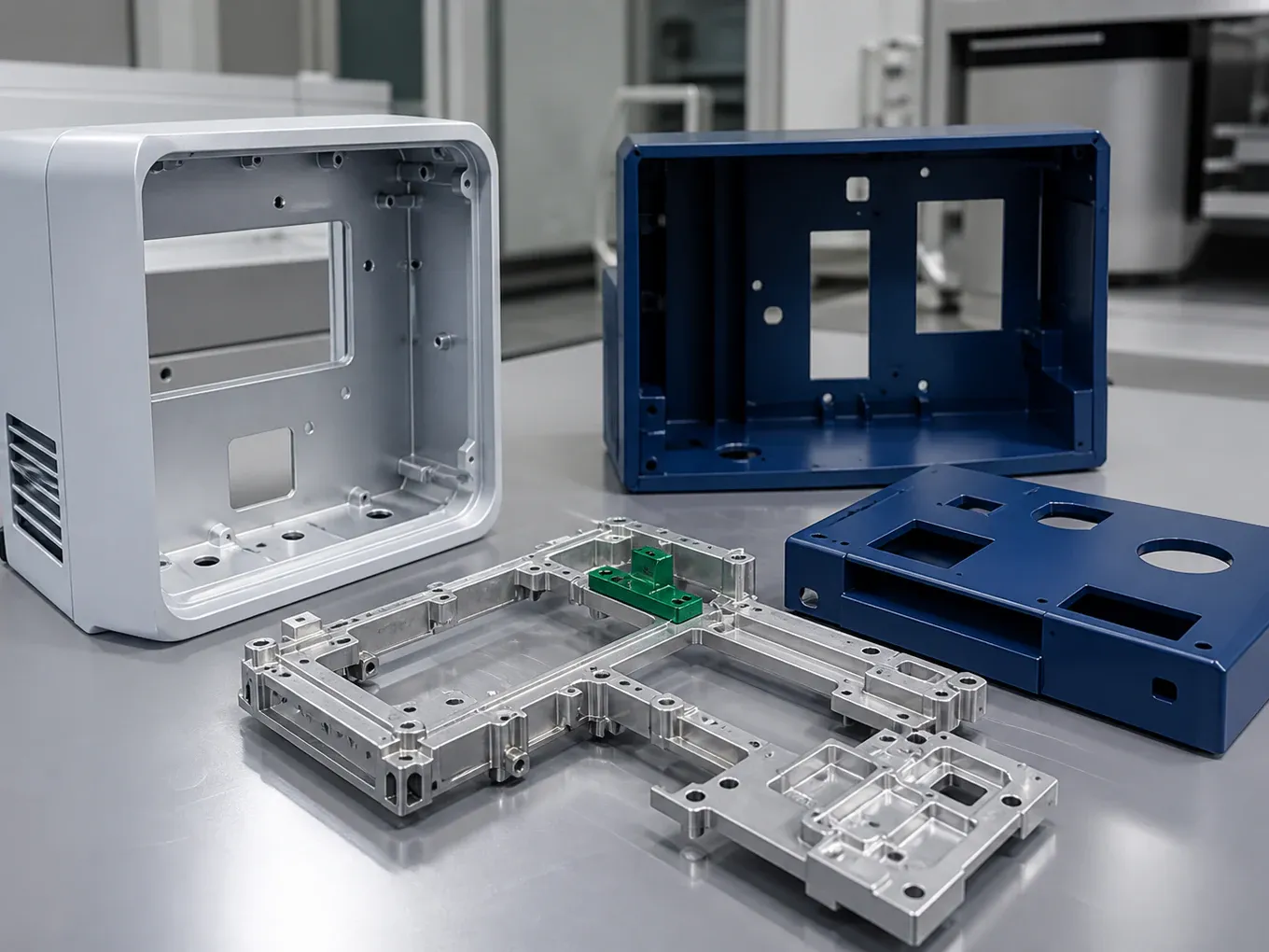 Precision die cast aluminum housings for medical equipment